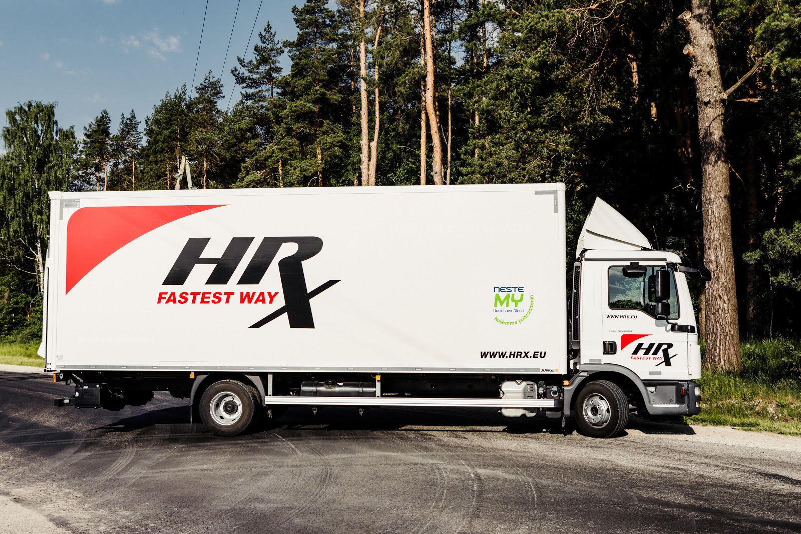 Neste MY Renewable Diesel helps the transport company HRX Group decrease  its carbon footprint in Finland and in the Baltic countries
